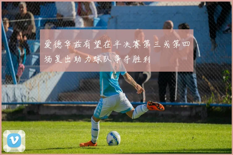 爱德华兹有望在半决赛第三或第四场复出助力球队争夺胜利