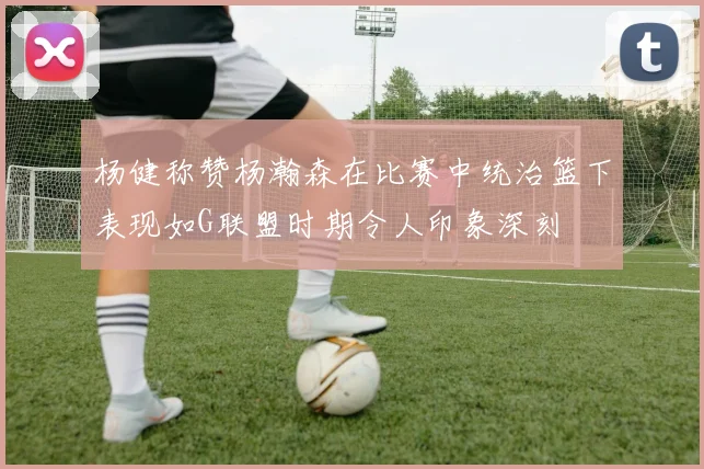 杨健称赞杨瀚森在比赛中统治篮下表现如G联盟时期令人印象深刻