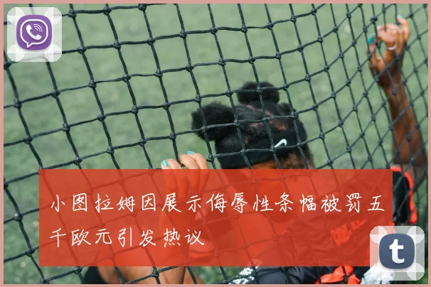 小图拉姆因展示侮辱性条幅被罚五千欧元引发热议